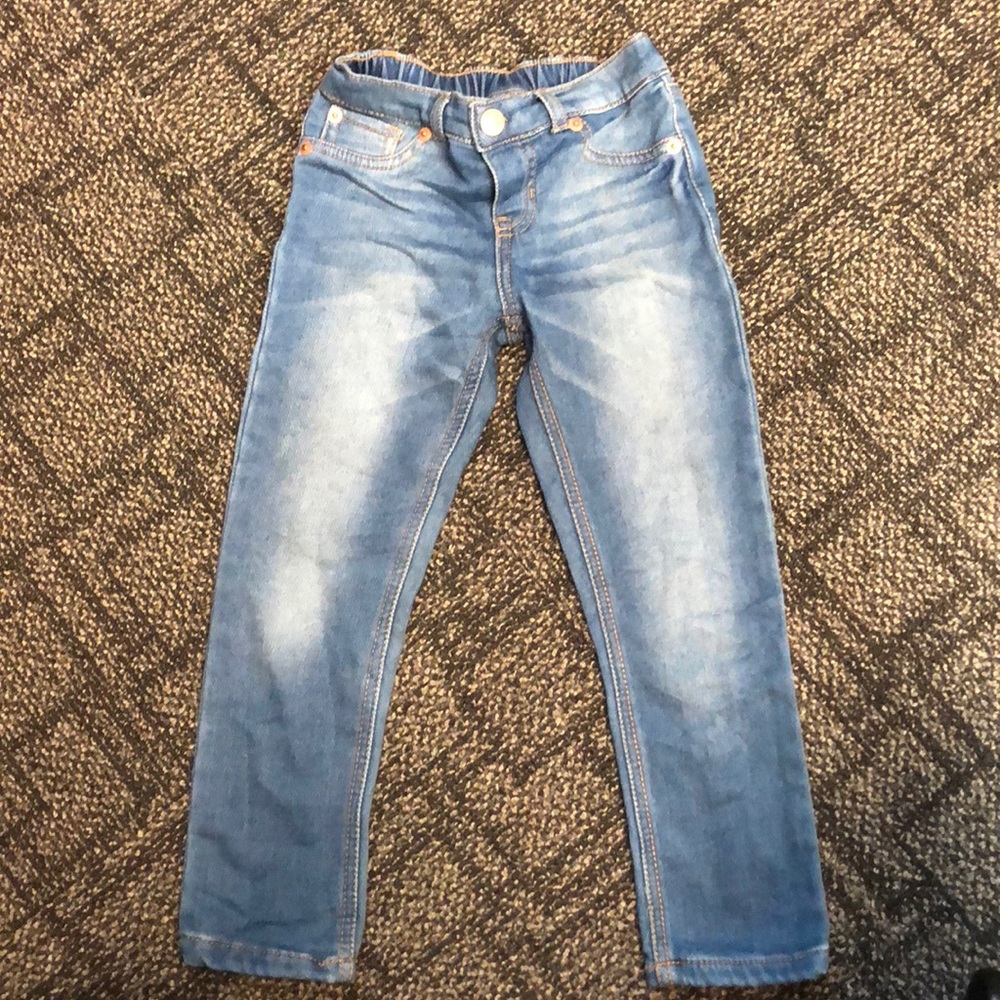 Girls Jean Joggers- Size 5T